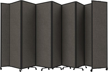 Versare Room Divider 360 Portable Wall Partition | Folding Panels | Large by VERSARE