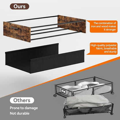 FOUCSSOMEI Under Bed Storage - Image 5