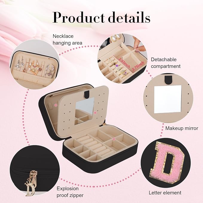 TopPerfekt Travel Jewelry Case, Jewelry Box - Image 3