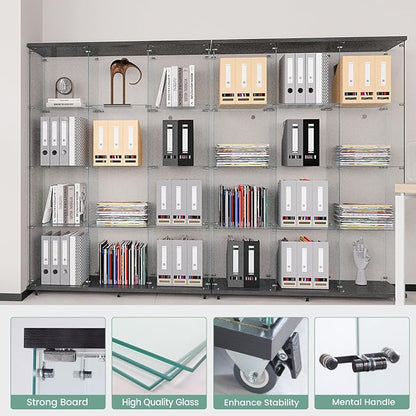 Beauty4U Glass Display Cabinet - Image 3