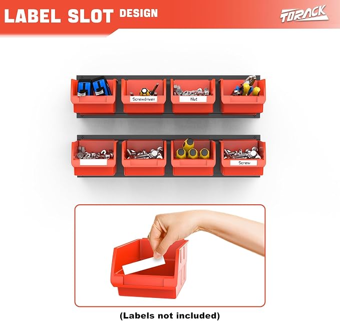 TORACK Wall-Mounted Storage Bins - Image 4