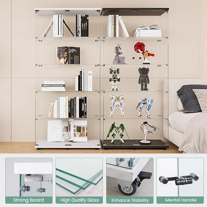 Beauty4U Glass Display Cabinet - Image 3