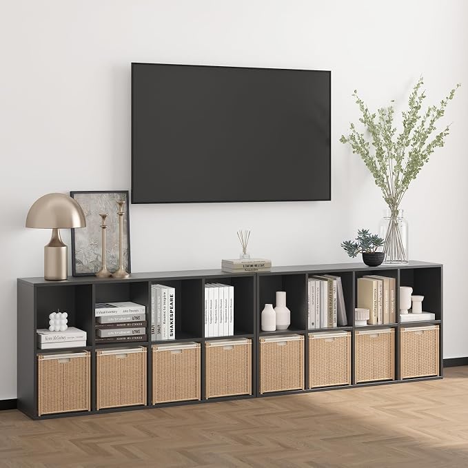 Wooden 8 Cube Storage Organizer - Image 6