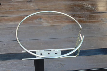 Jungle Jim's 5 Gallon Round Gas Can Holder – Locking Trailer Rack Mount Bracket - Image 2