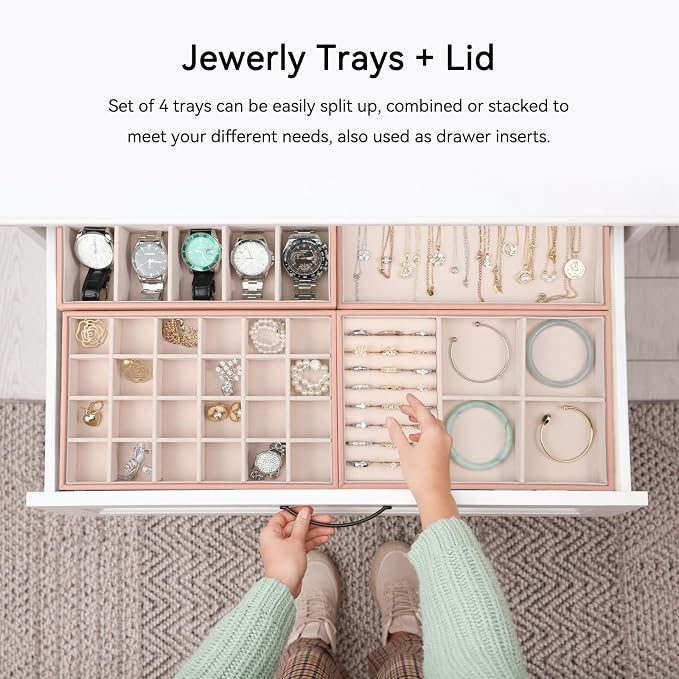 Voova Stackable Jewelry Organizer Tray - Image 6