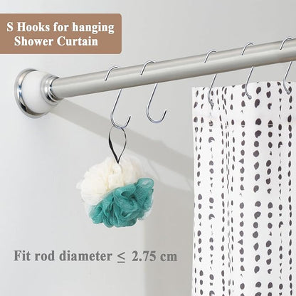 ESFUN 30 Pack 3.7 inch Metal S Hooks Steel S Hooks Plants Hanging Hangers - Image 5