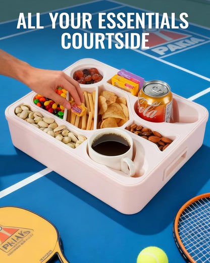 Couch Cup Holder Tray Dual Cup Silicone Snack & Drink Organizer – Waterproof - Image 7