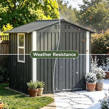 COMHOMA Outdoor Storage Shed - Image 6