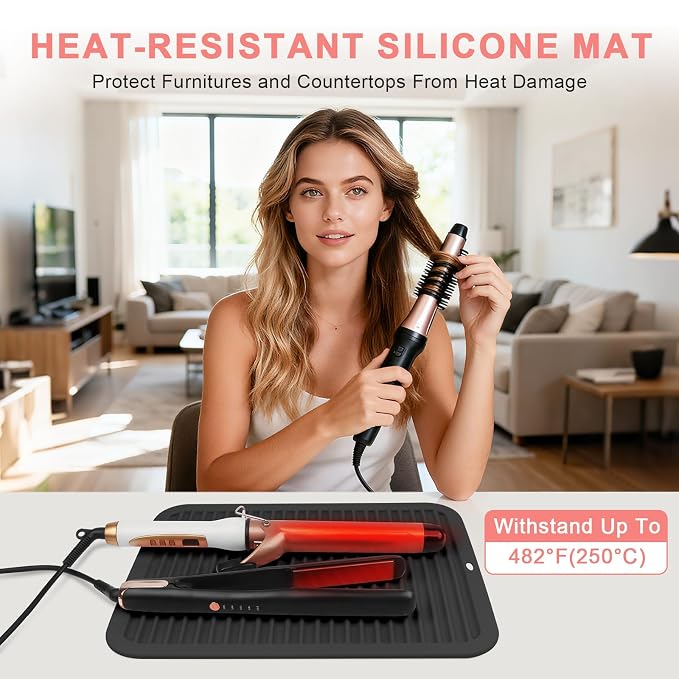 AMIJEAL Oversize Silicone Heat Resistant Mat - Image 2