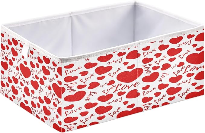 Valentines Hearts and Love Closet Organizers Storage Cubes Storage Bins Shelf - Image 2