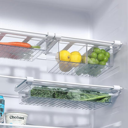 Pull-Out Fridge Drawer Organizer - Image 5