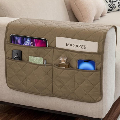 Remote Control Holder for Recliner Non-Slip Armchair Caddy Couch Armrest by DECKALY