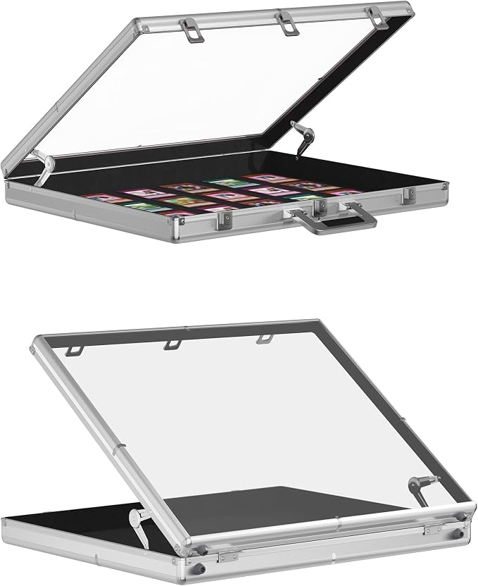 Portable Trade Show Display Case, Large Table Top Sports Card Display Case - Image 8