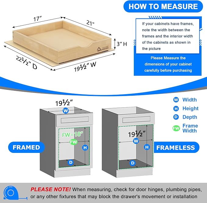 WelFurGeer Soft Close Pull Out Drawers - Image 5