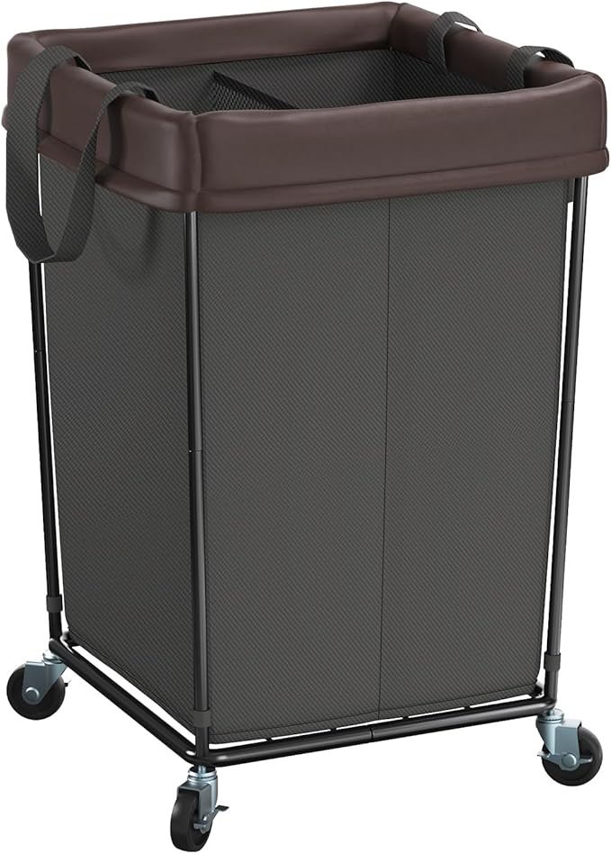160L Rolling Laundry Basket by Mefirt