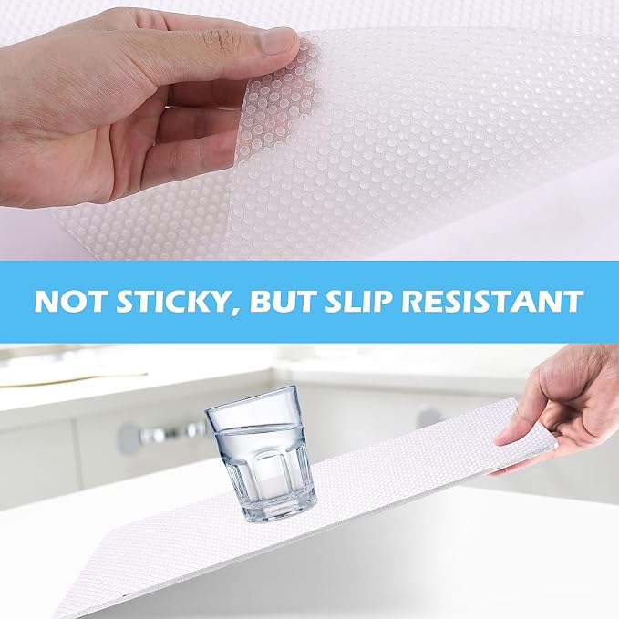 Drawer Liners, Waterproof Shelf Liner, Anti-Slip Non-Adhesive BPA Free Kitchen - Image 3