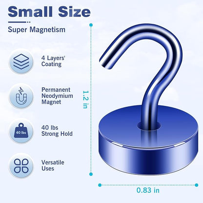 Neosmuk Magnetic Hooks Steel Tube Design - Image 6