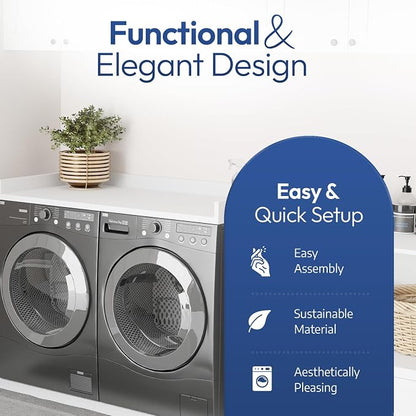OfficeSimpli Washer Dryer Countertop, Made in USA, Non-Slip Pads, Easy Clean - Image 7