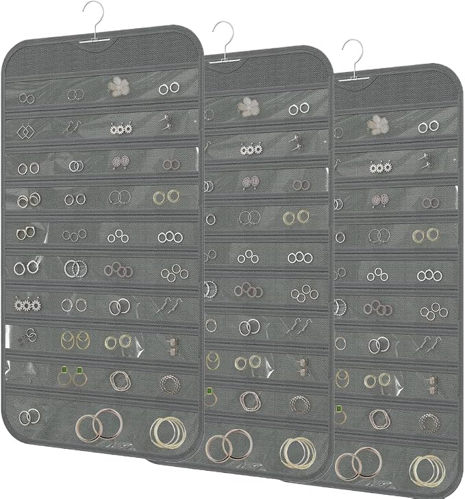3PCS Hanging Jewelry Organizer by Earssa