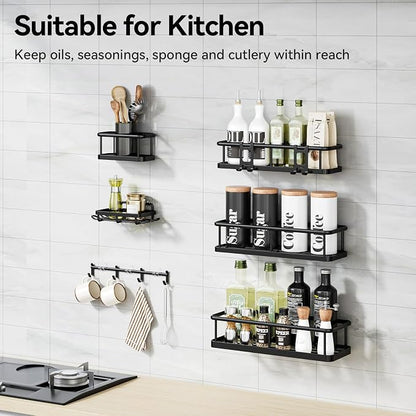 YASONIC Shower Caddy Adhesive, Rustproof Shower Organizer - Image 7