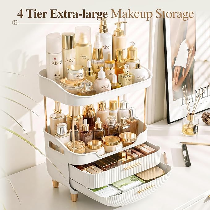 4 Tier Makeup Organizer - Image 2