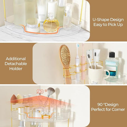 FELIZHOUSE 2-Tier Makeup Organizer - Image 7