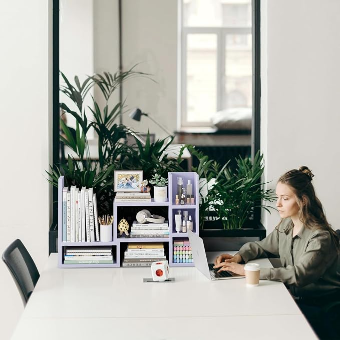 NUTIKAS Desk Shelves Desktop Organizer Shlef - Image 9