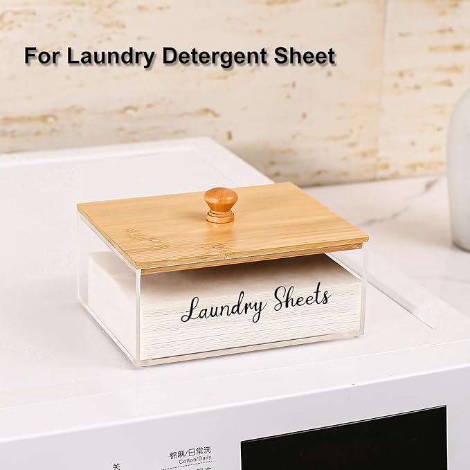 Acrylic Laundry Sheet Holder - Image 4