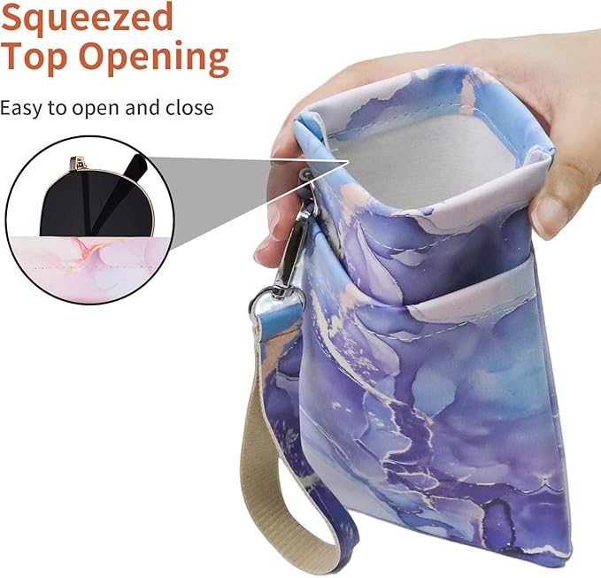 Double Eyeglass Case Soft Dual Glasses Case - Image 4