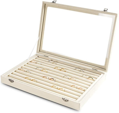 Frebeauty Rings/Earrings Organizer Tray by Frebeauty