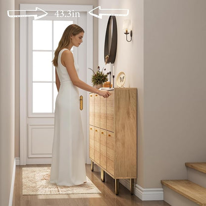Nicetree Shoe Storage Cabinet for Entryway - Image 5