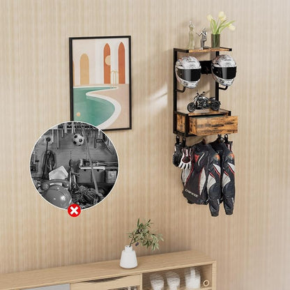 Motorcycle Helmet Holder Wall Mounted, Helmet Holder Wall Mount - Image 9