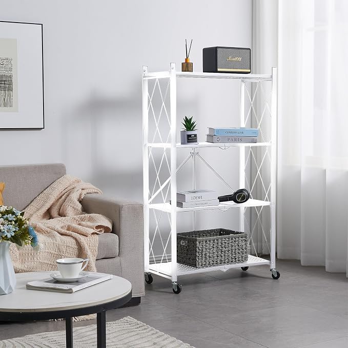 BRIAN & DANY 4-Tier Foldable Storage Shelves - Image 2
