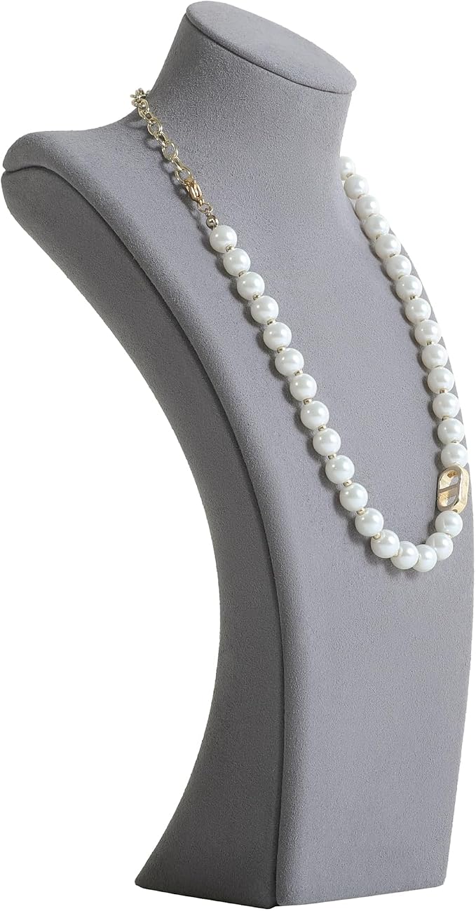 GemeShou Grey necklace storage organizer by GemeShou