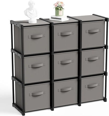 Briwooody 9 Cube Storage Organizer Bins by Briwooody