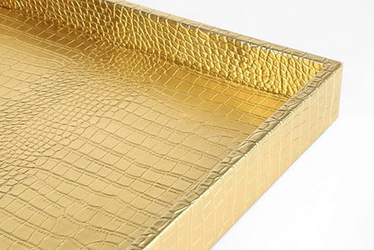 HofferRuffer Elegant Decorative Serving Tray, Coffee Table Serve Tea, Coffee or - Image 8