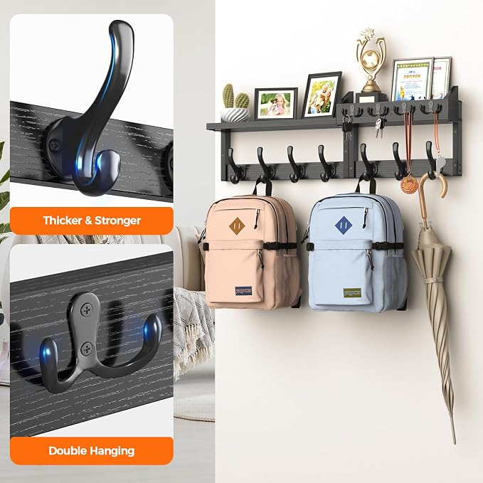 Evermagin 29" Coat Rack Wall Mount - Image 6