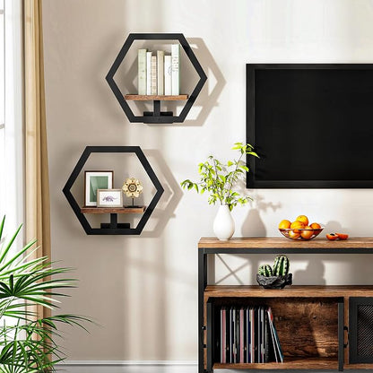 Floating Shelves Set of 2, Wall Planters - Image 8
