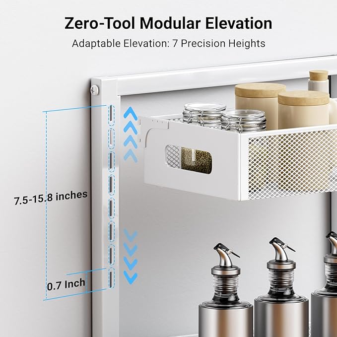 Pull-out Under Kitchen Sink Organizer, Metal Functional Under Sink Organizer - Image 4