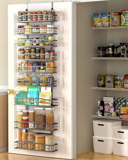 Moforoco 9-Tier Over The Door Pantry Organizer, Pantry Organization and Storage by MOFOROCO