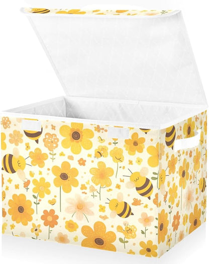 Storage Bins with Lids Storage Containers Storage Box with Handles Storage - Image 2