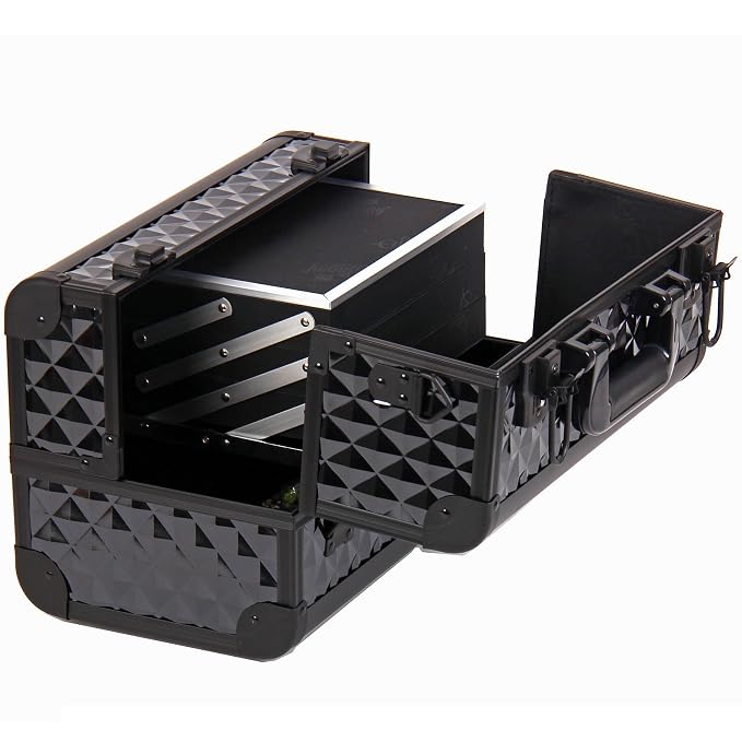 SHANY Premier Fantasy Professional Makeup Train Case Cosmetic Box Portable Make - Image 5