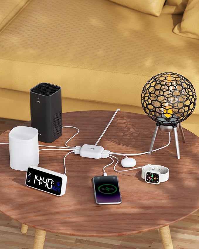 8-Port USB Charger, Mini Charging Station - Image 2