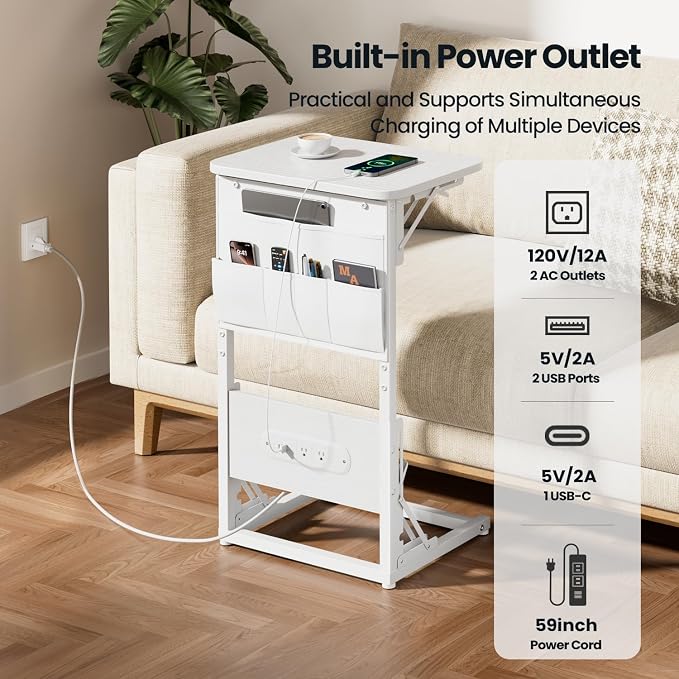 HLDIRECT C Shaped End Table - Image 4