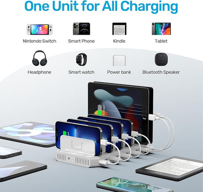 【10PCS】 Unitek Multi Charging Station, 10-Port USB Charger - Image 5