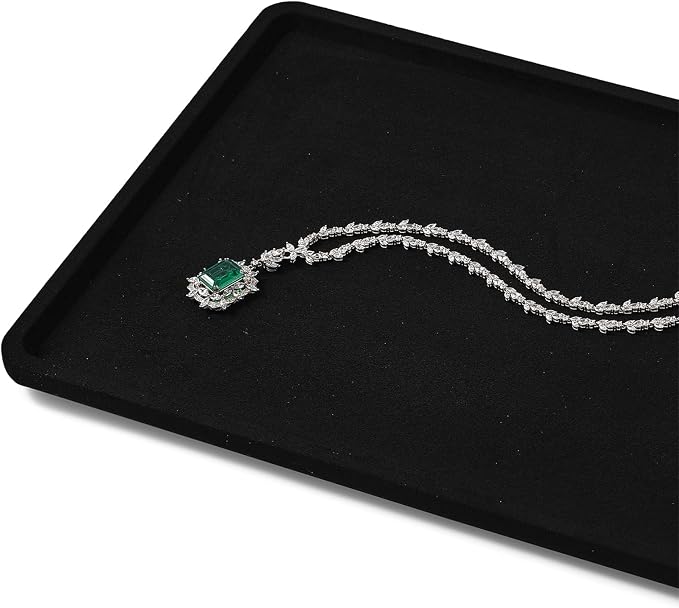 Microfiber Jewelry Display Flat Tray - Image 5