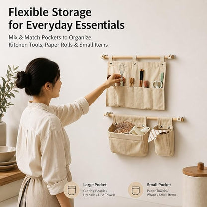 No Drill Canvas Wall Organizer - Image 6