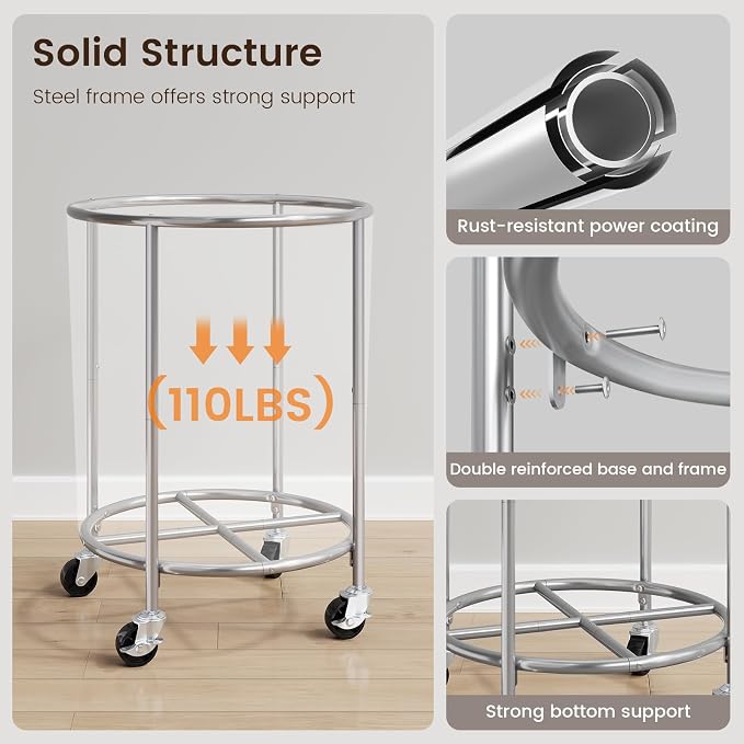 ELYKEN 190L Laundry Basket - Image 4