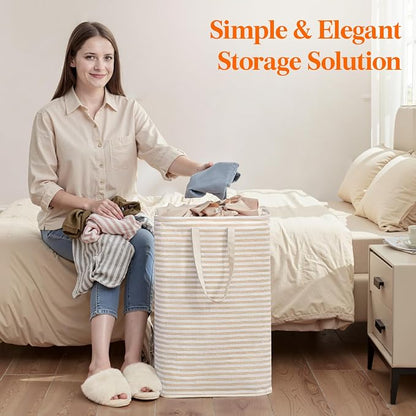 Lifewit 75L Large Collapsible Laundry Hamper, Tall Foldable Dirty Clothes - Image 9