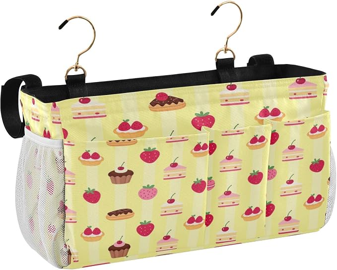 Bedside Caddy Storage Organizer Bunk Bed Hanging Storage Organizer Bag - Image 2